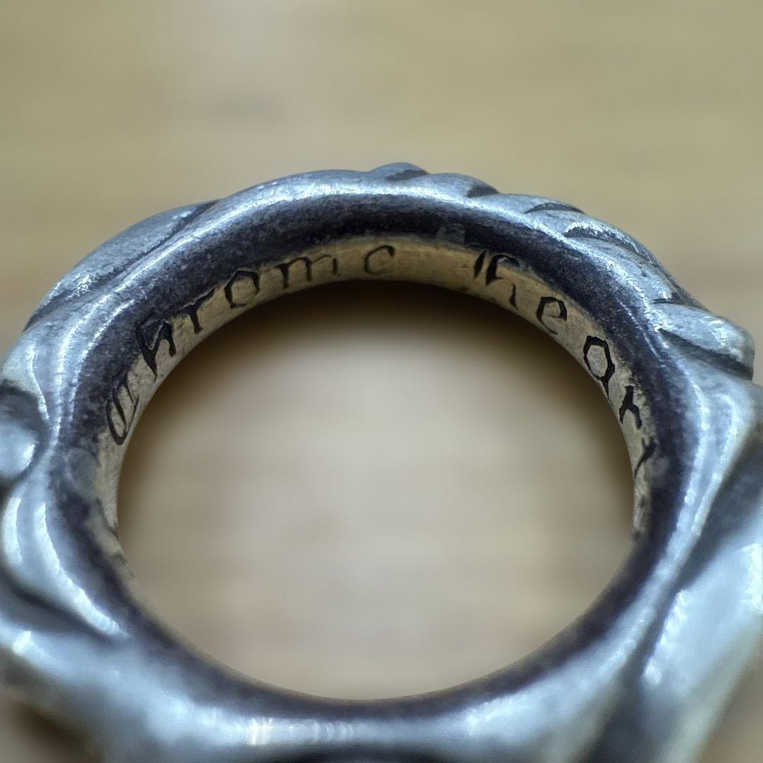 CHROME HEARTS スクロールバンドリング 925 シルバー 青山店