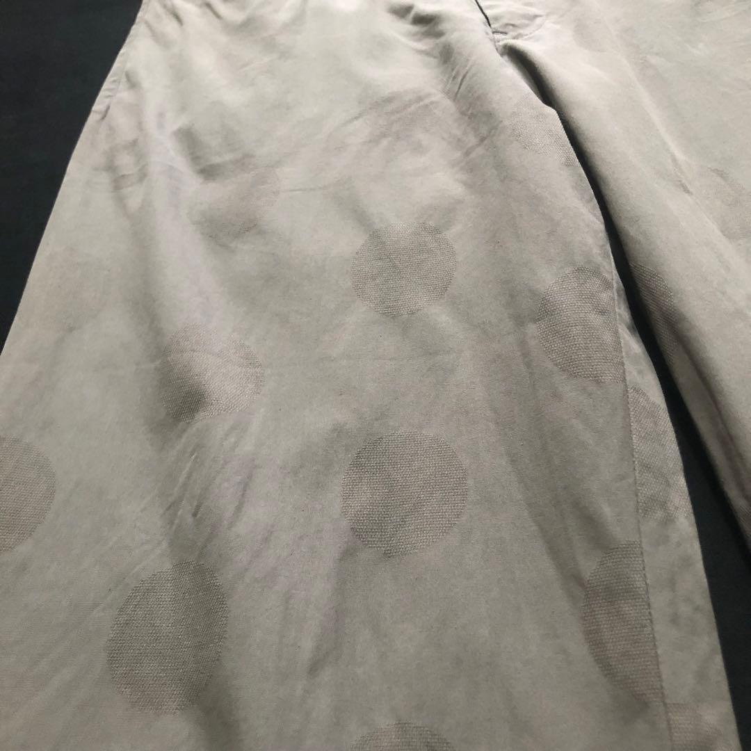 Yohji Yamamoto +NOIR 水玉模様 ガウチョパンツ ワイドパンツ