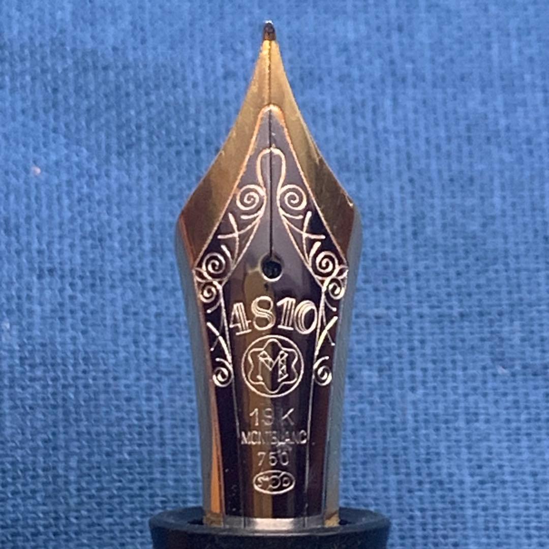 良品　モンブラン　149 中白18K F ヘミングウェイ　マイスターシュテュック