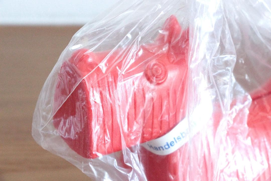 Stig Lindberg スティグリンドベリ 貯金箱 レッド