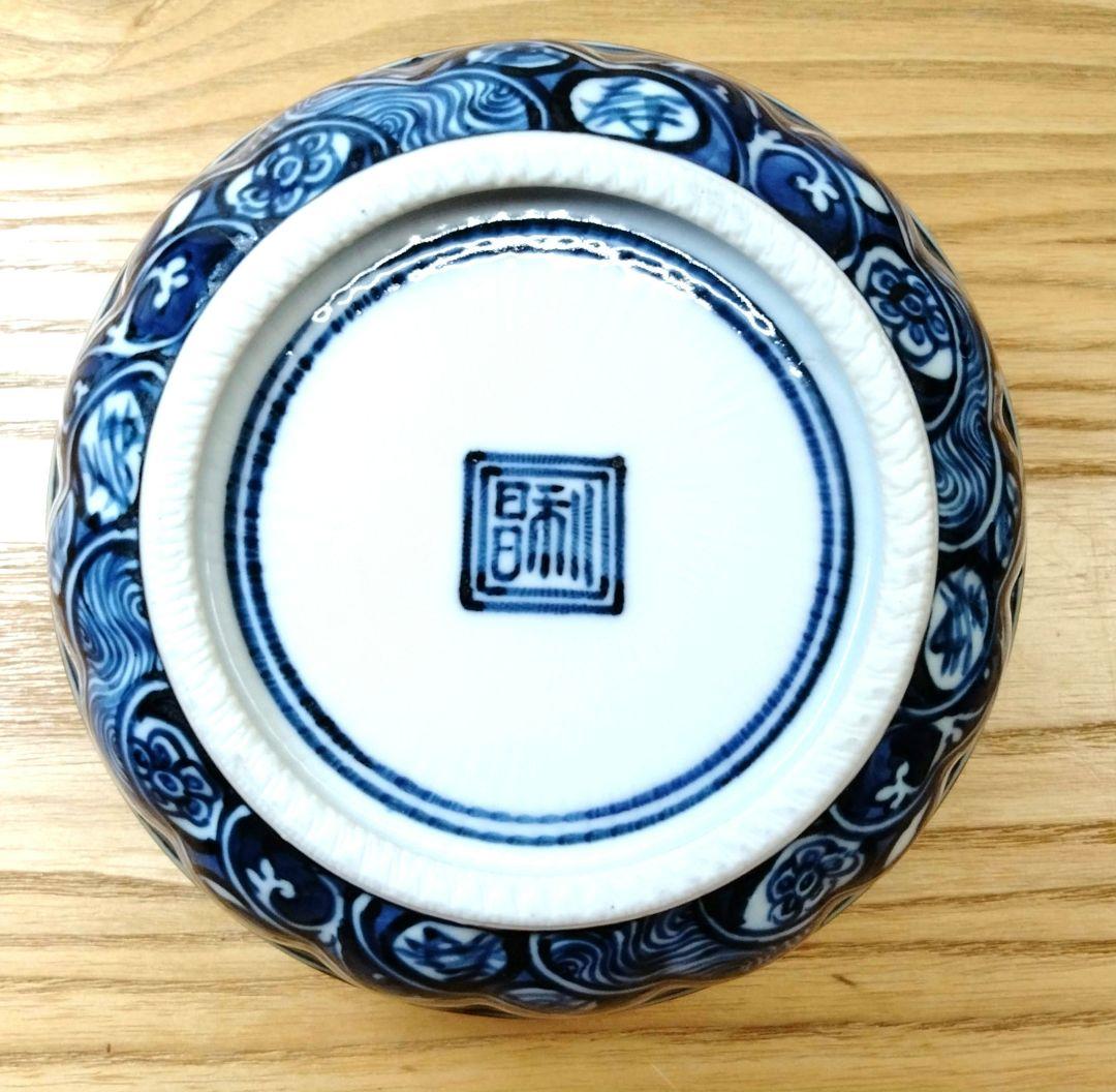 ☆ 加藤 利昌 清水焼 染付茶碗