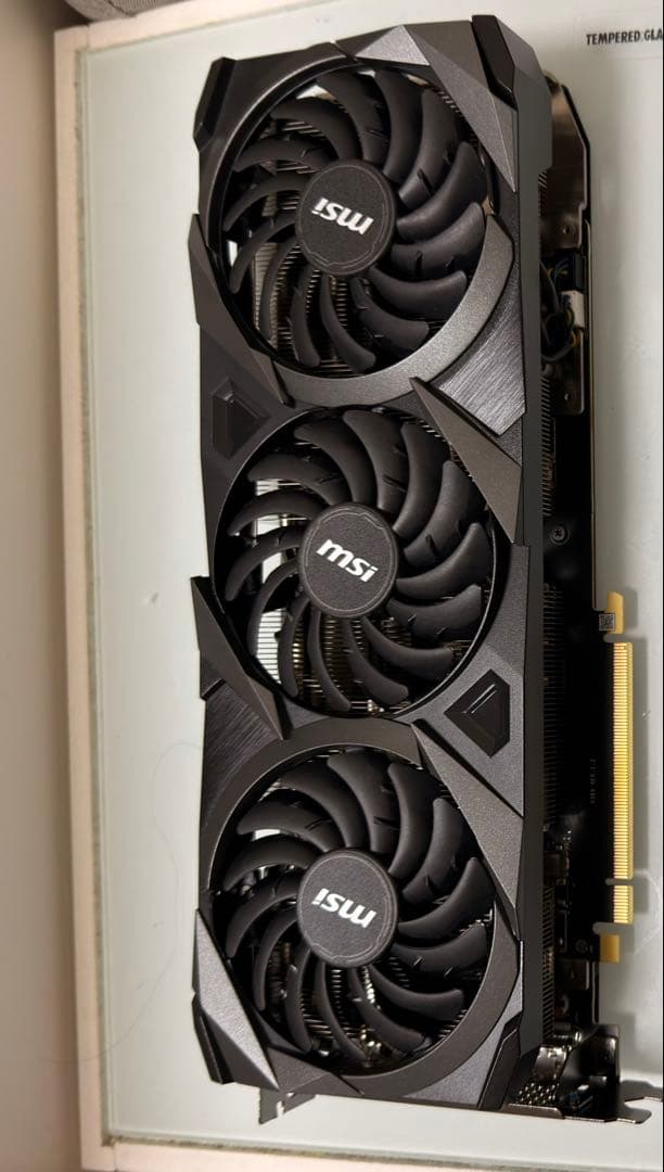 MSI グラフィックボード 3ファン ブラック 3080ti