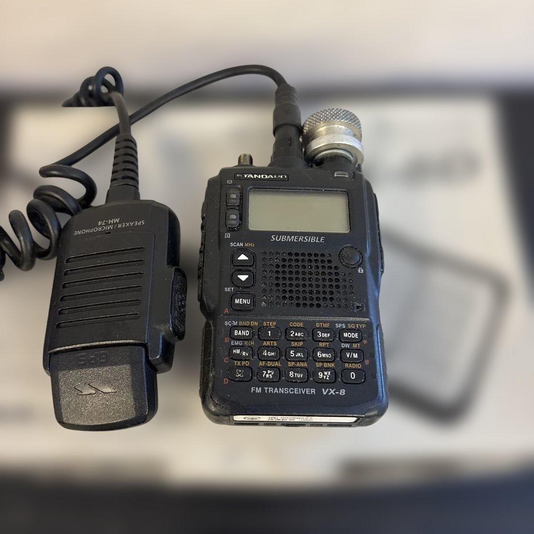 YAESU VX-8D ハンディトランシーバー