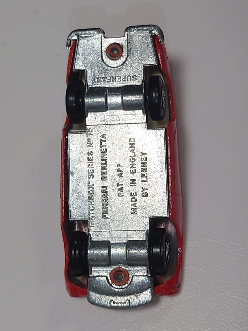 ミニカー MATCHBOX No.75 Ferrari Berlinetta
