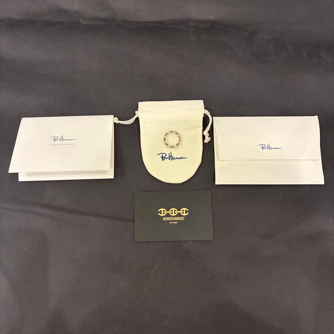 【HOORSENBUHS】ホーセンブース／トライリンク／ピンキーリング／指輪