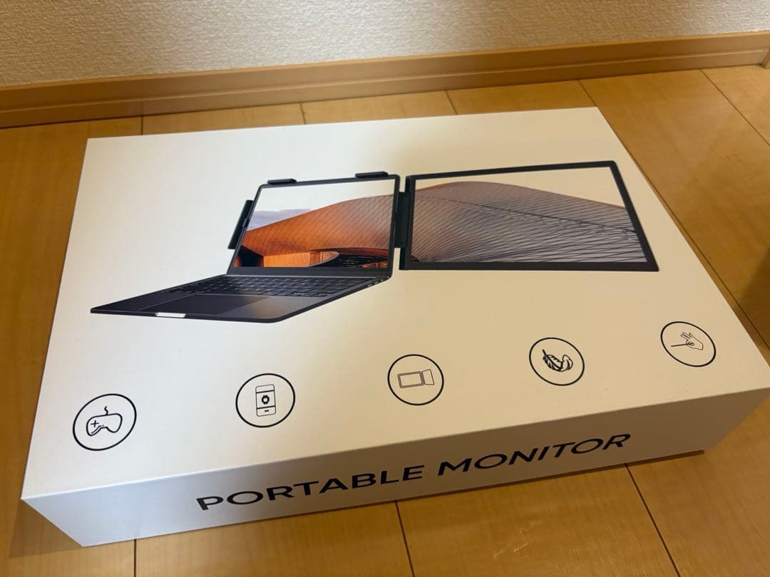 ノートPC用 Windows/Mac対応 デュアルディスプレイ ダブルモニター