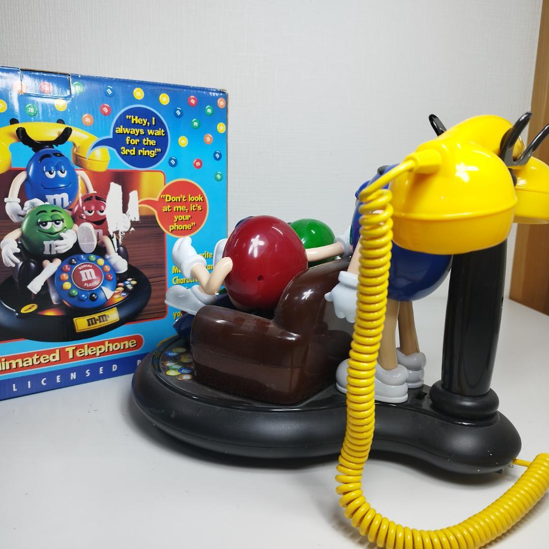 M&M's エムアンドエムズ 電話機 アンティーク インテリア 美品 IZ87