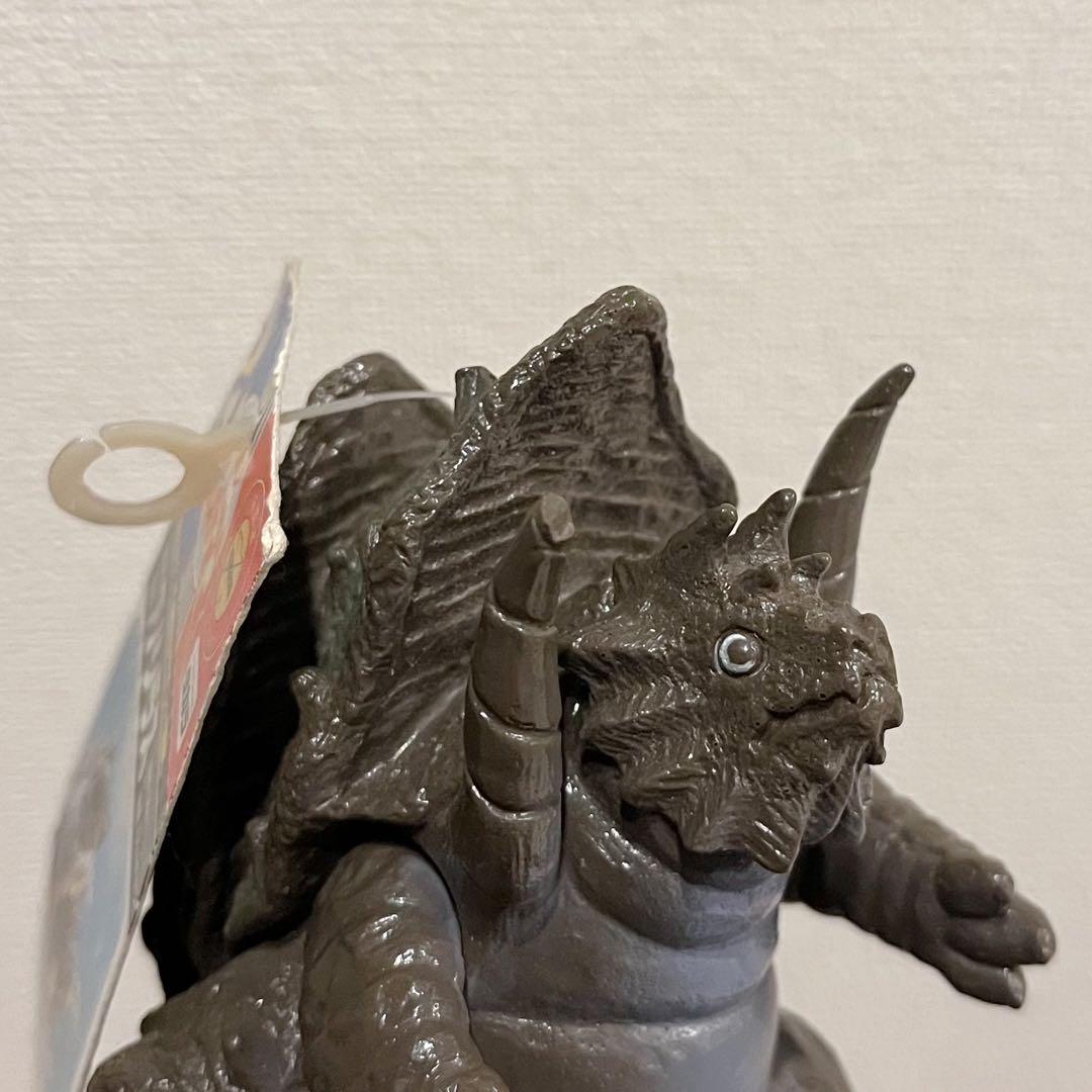 電光超人グリッドマン　怪獣ソフビ　セミコンプ14個セット　タグ付き　当時物