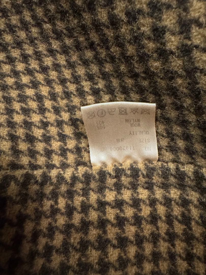 TODAYFUL オーバーチェックコート チェスターコート 38