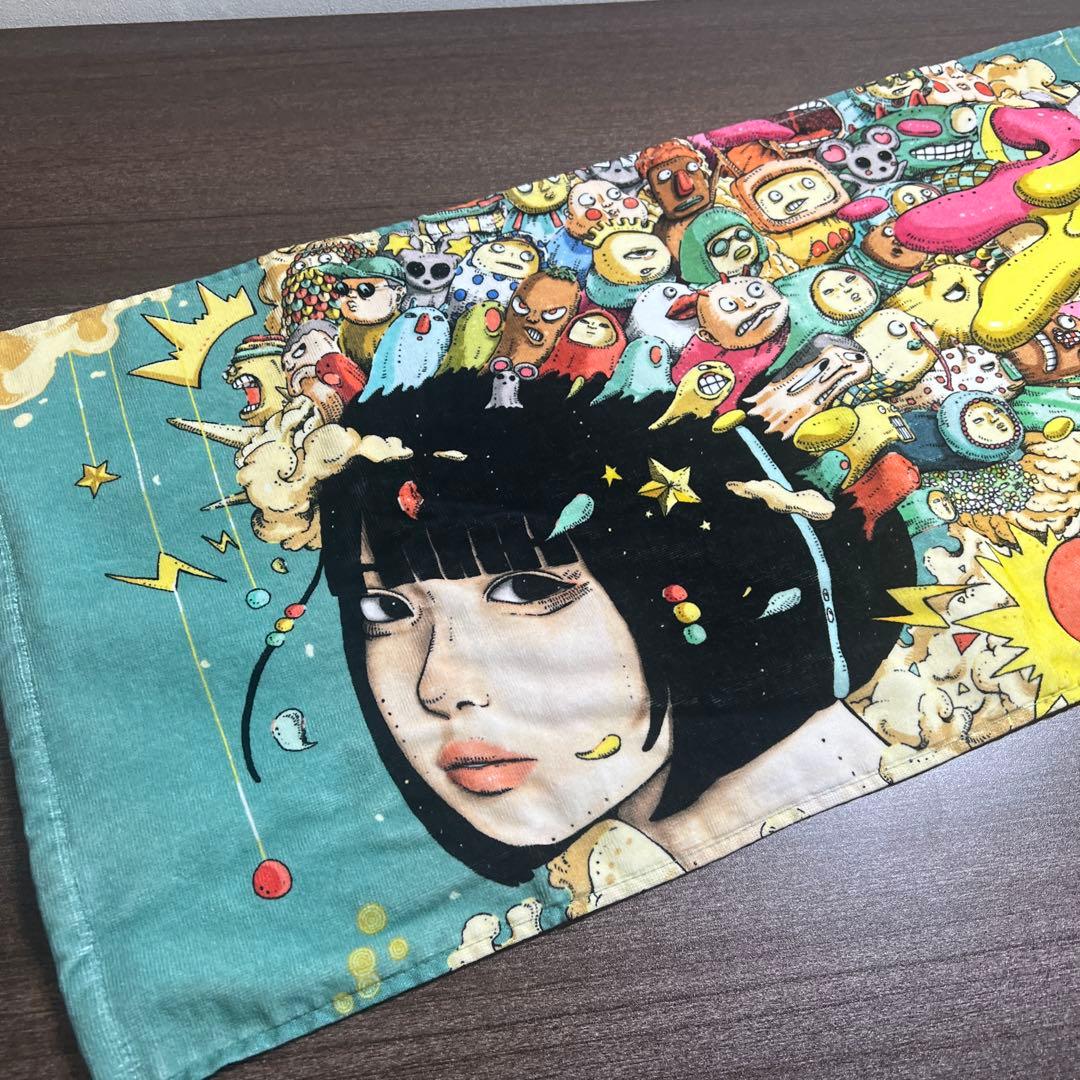 ano イラストタオル あのちゃん