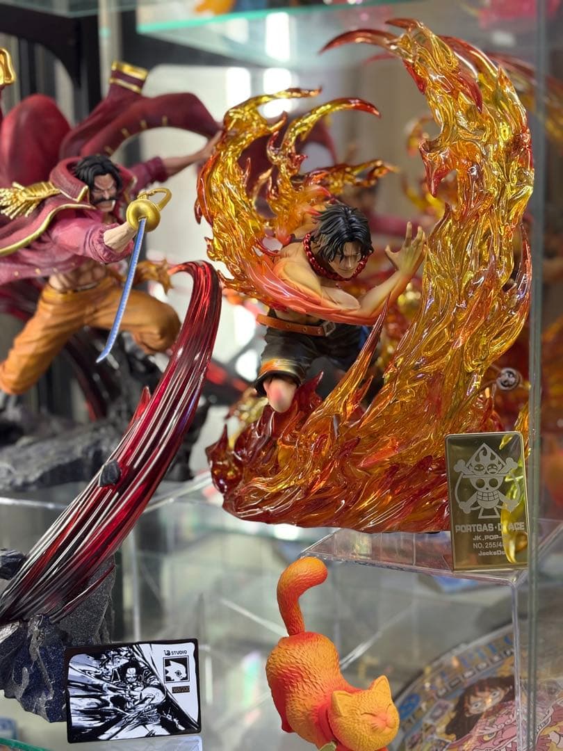 ワンピースフィギュア炎拳のエース　ガレージキット　jacksdo スタジオ正規品