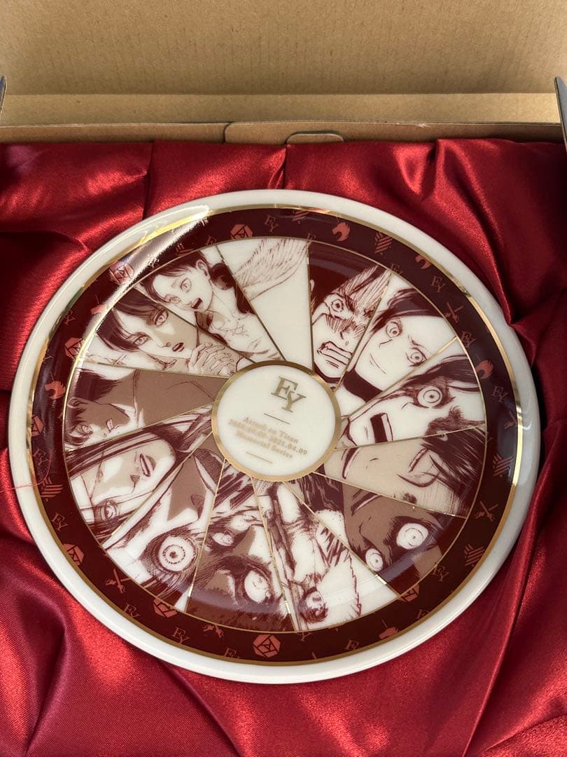 進撃の巨人　エレン　オンライン展覧会　メモリアルプレート