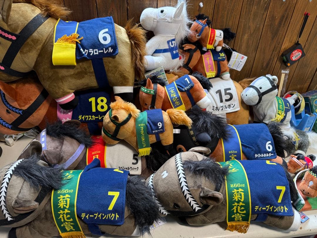競馬 ぬいぐるみ セット