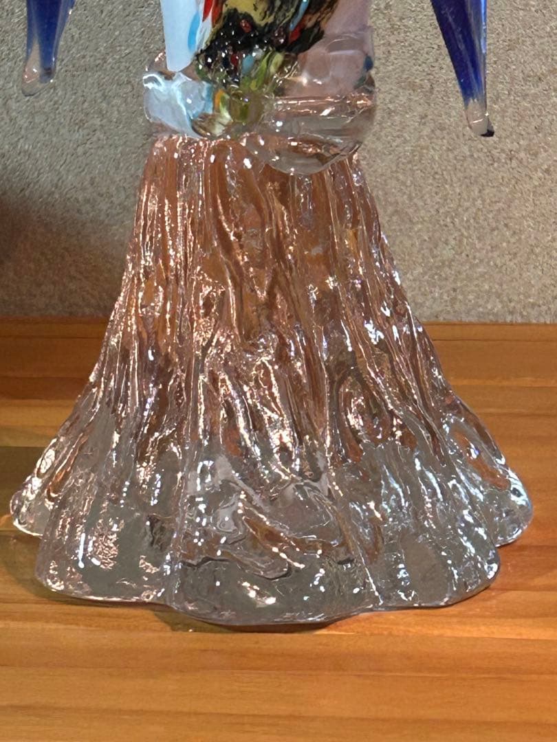 Murano Glass 鳥のオブジェ ヴェネチアンガラス ムラーノガラス 鶏