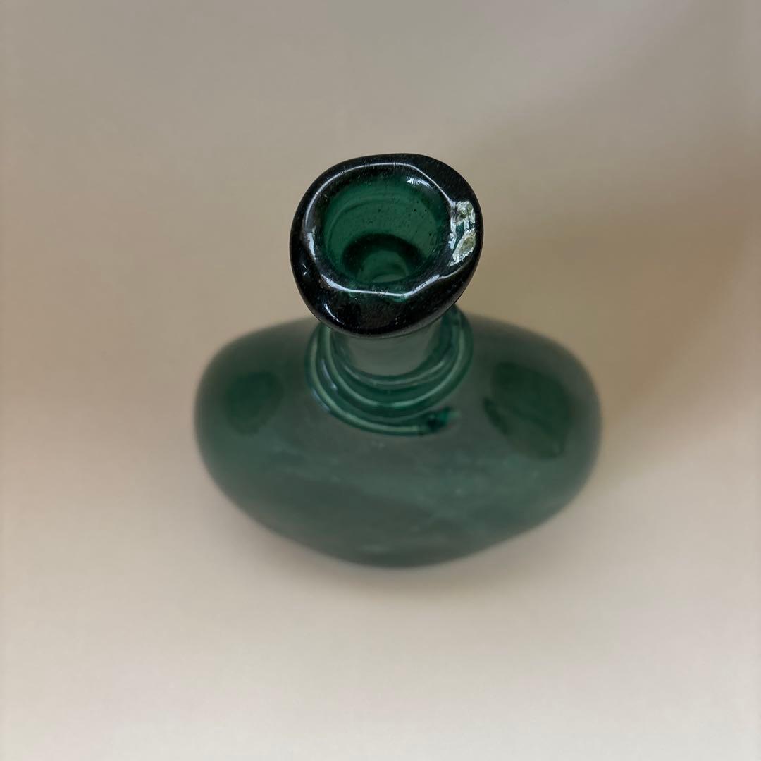 イラン　17世紀〜18世紀　酒瓶　ガラス　民藝　骨董　アンティーク