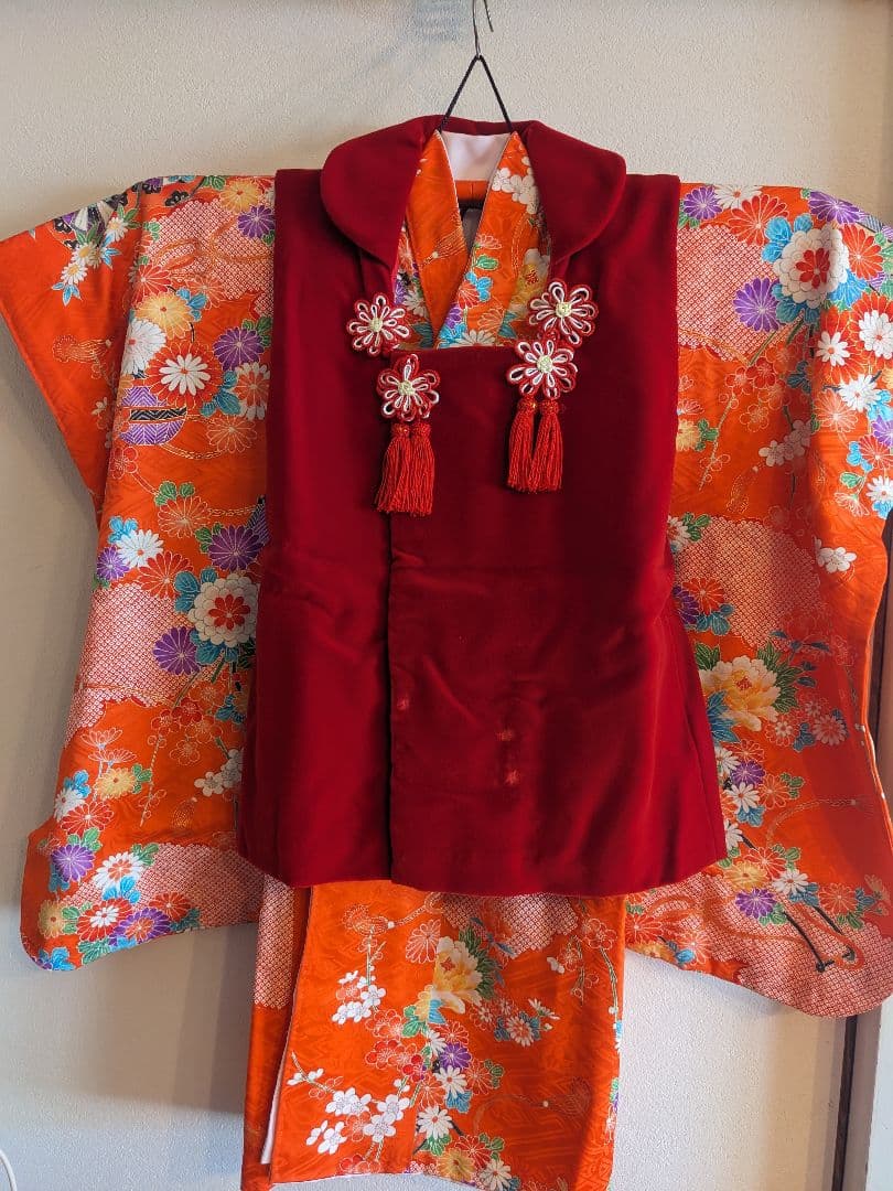 3歳用七五三着物