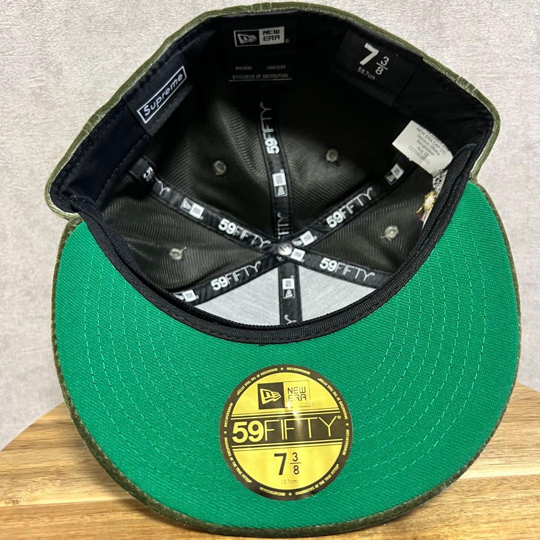 帽子 supreme 22FW Velour Box Logo New Era