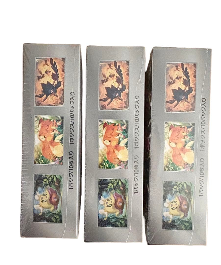 ポケモンカード シャイニートレジャーex 3BOX シュリンク付き