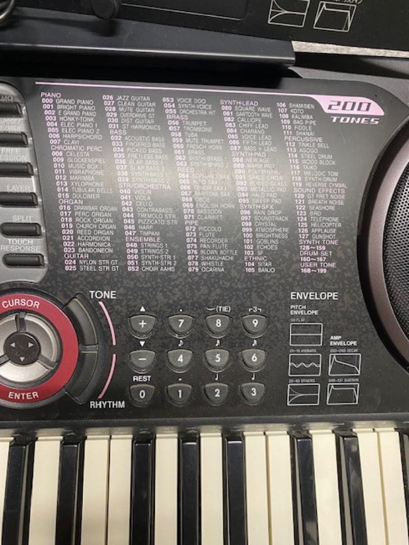 美品　CASIO カシオ　キーボード 電子ピアノ CTK-631　25コ322