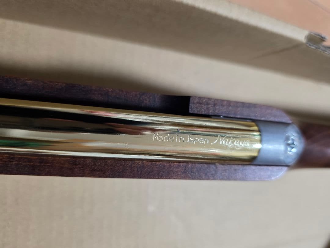 ☆未使用　ナカヤ　コルク銃　ゴールド　射的☆