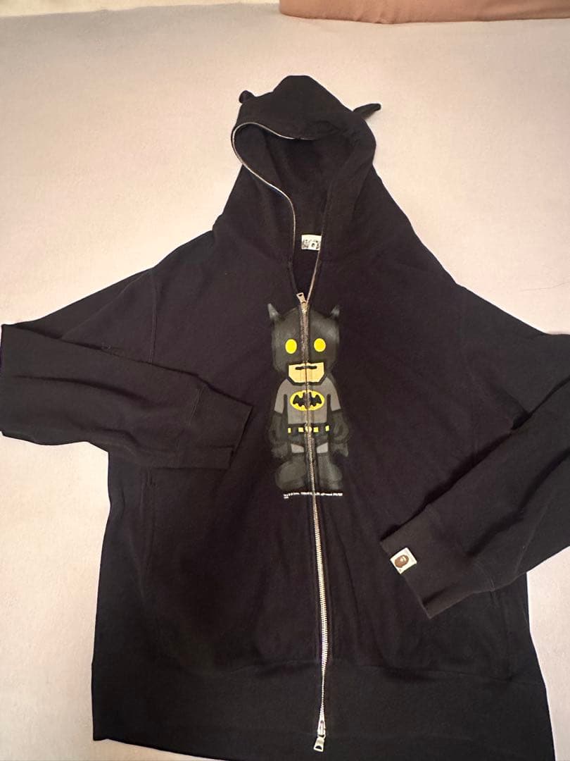 DC Comics × BAPE Batman フルジップ パーカー Mサイズ