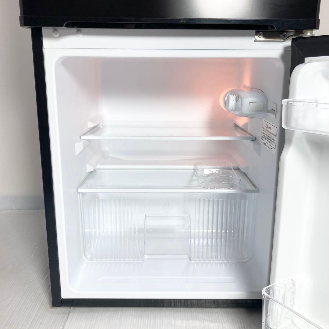 美品 コンフィー 小型冷蔵庫 RCT90BL 2023年製 90L 一人暮らし
