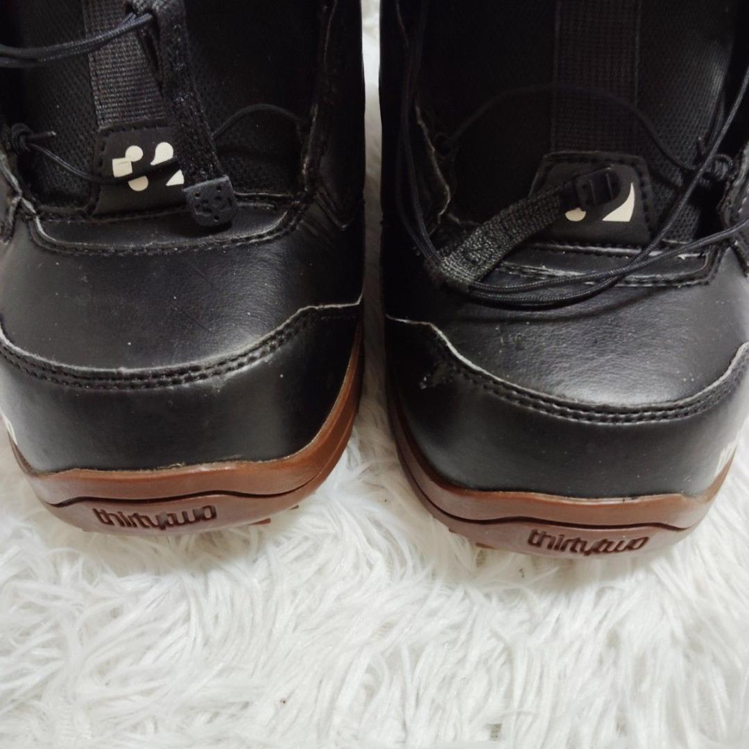 美品！サーティーツー スノーボードブーツ US9 黒 最終価格