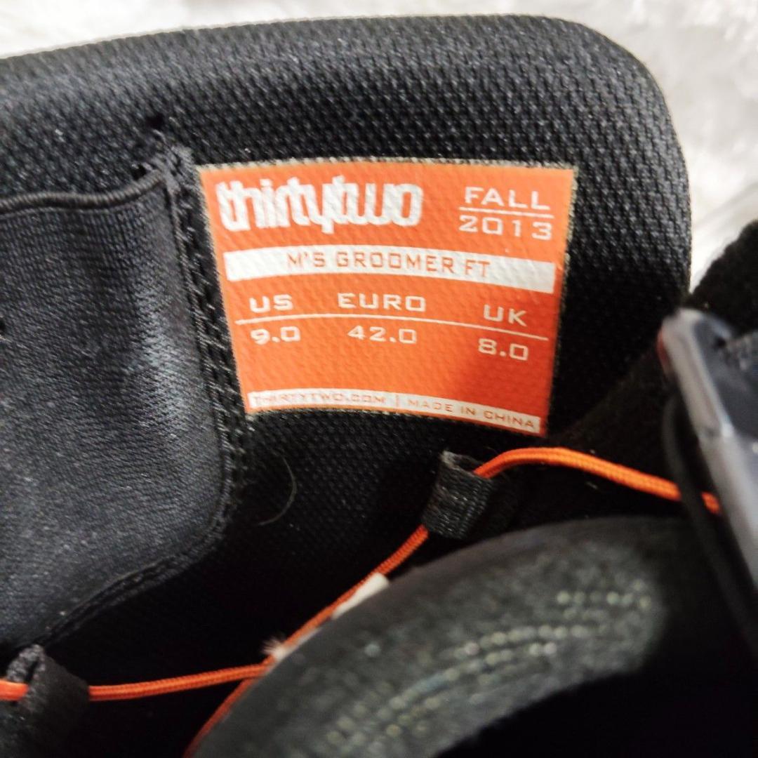 美品！サーティーツー スノーボードブーツ US9 黒 最終価格