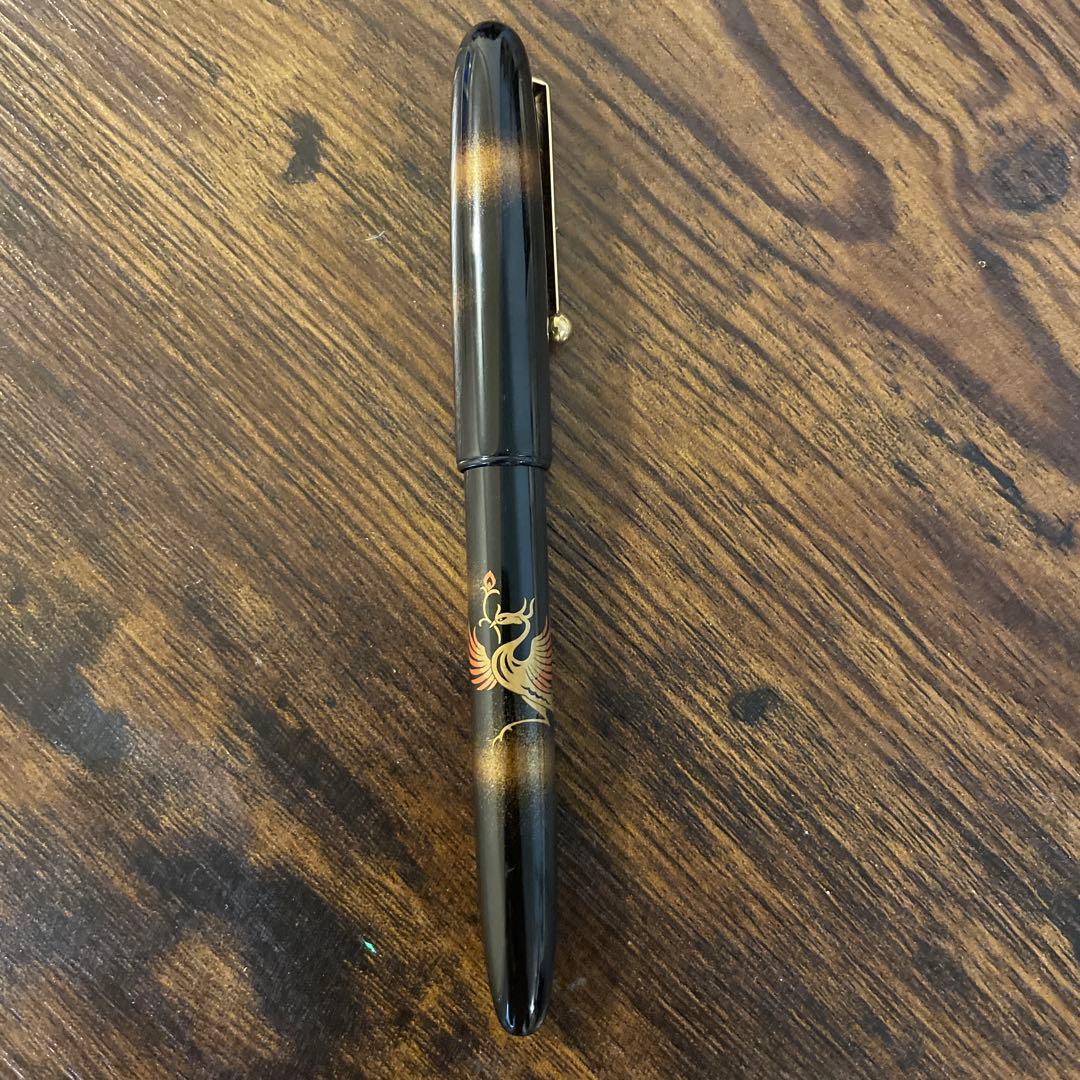 PILOT パイロット 万年筆 ペン先 14K 14金 585 蒔絵鳳凰