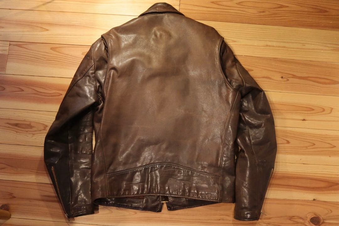 60s ホースハイド　ビンテージレザージャケット　rrl 山田蓮