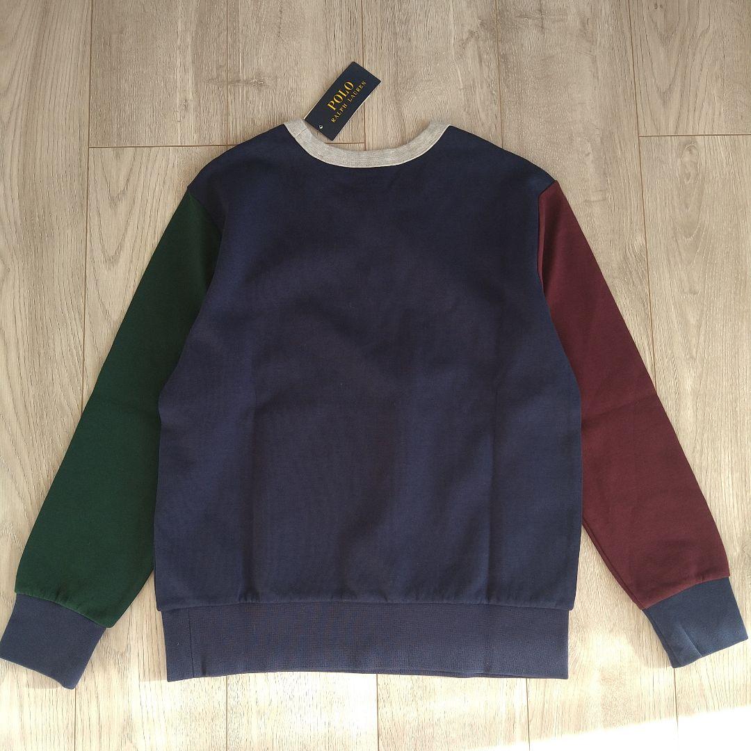 新品　ポロラルフローレン　スウェット　トレーナー　マルチ　刺繍　150