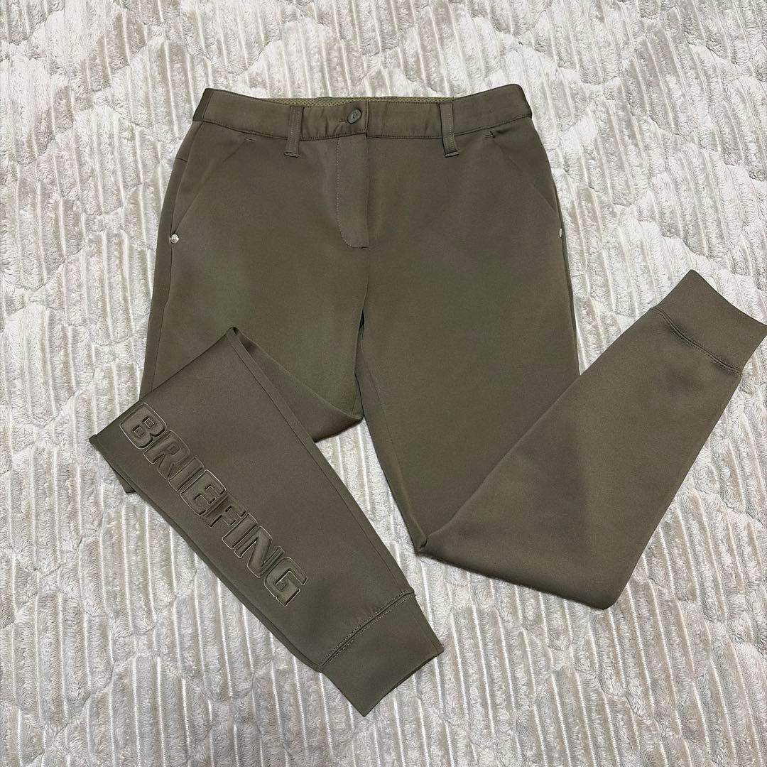 BRIEFING ゴルフパンツ レディース XS オリーブ