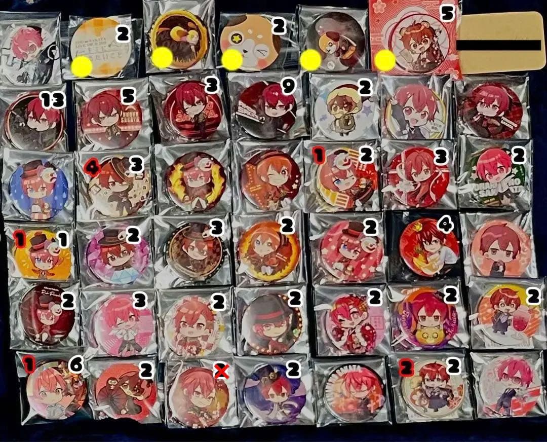 となりの坂田 缶バッジ まとめ売り