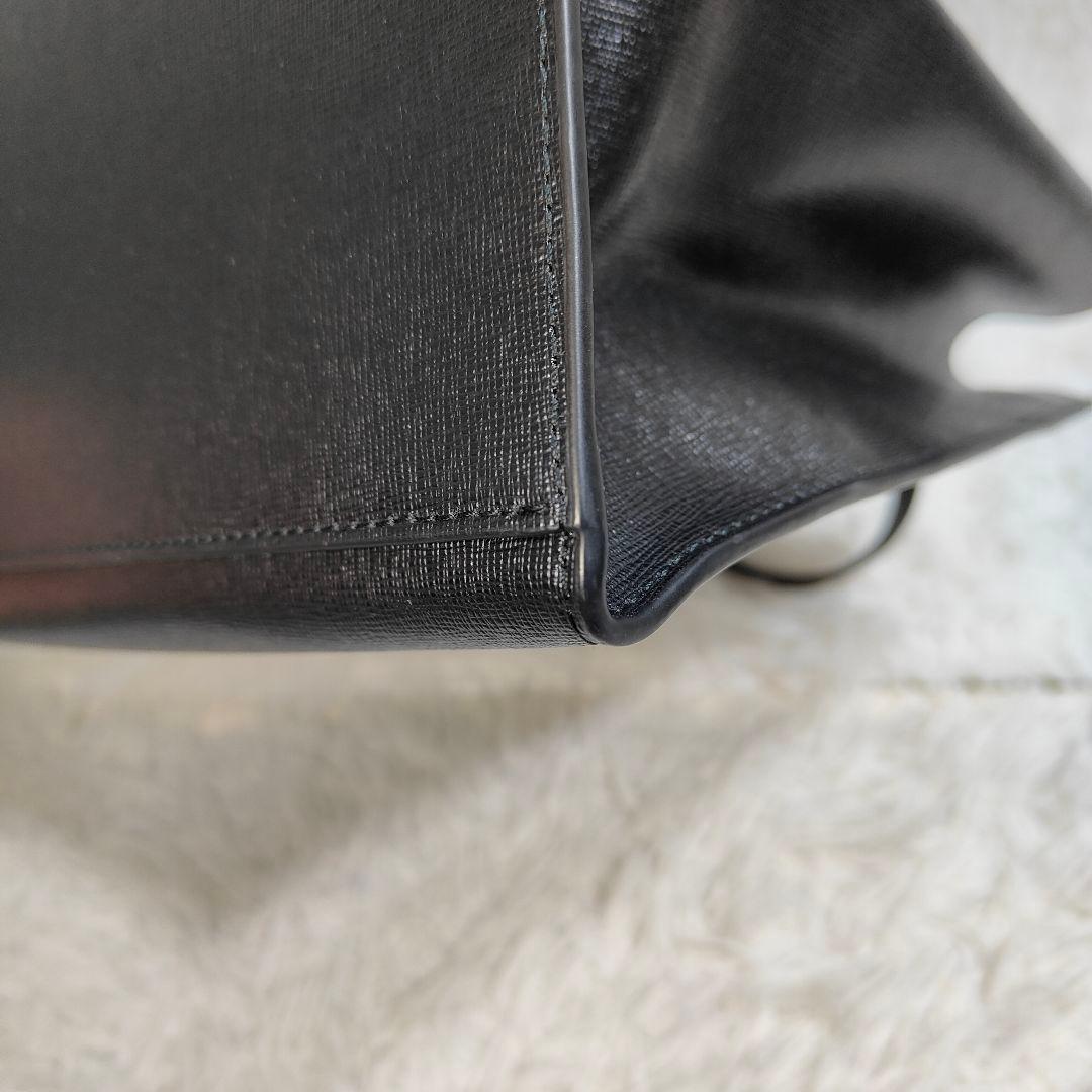 【未使用級】FURLA ブラック ミニハンドバッグ　黒 ブラック