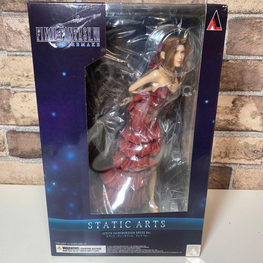 FF7　スタティックアーツ エアリス・ゲインズブール -ドレス Ver.