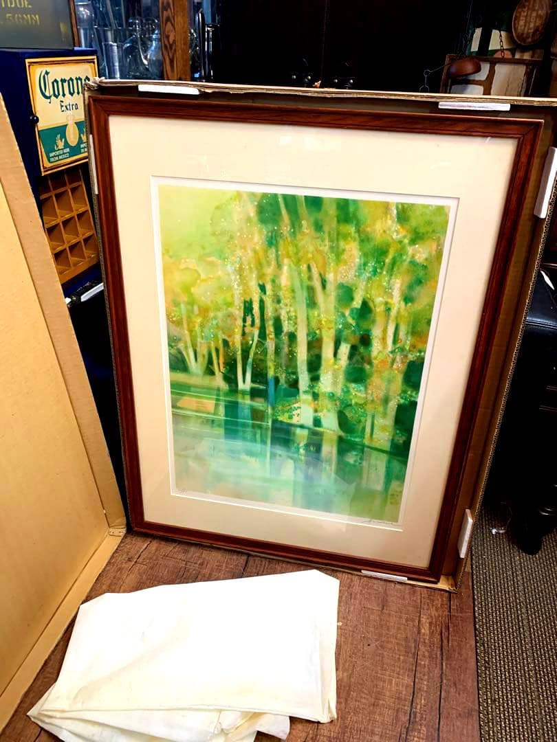 シリアルナンバー有り　カミーユ・イレール　「樹影」