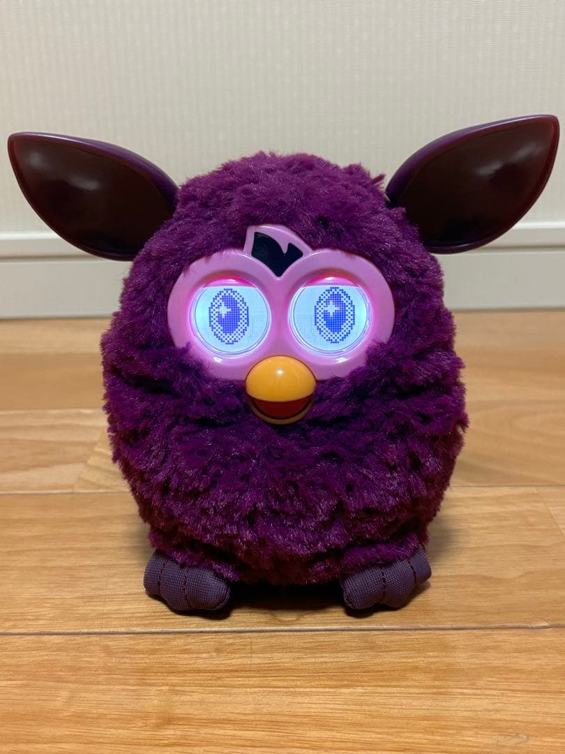 ハズブロ タカラトミー ファービー フレッシュグレープ 英語版 動作確認済み