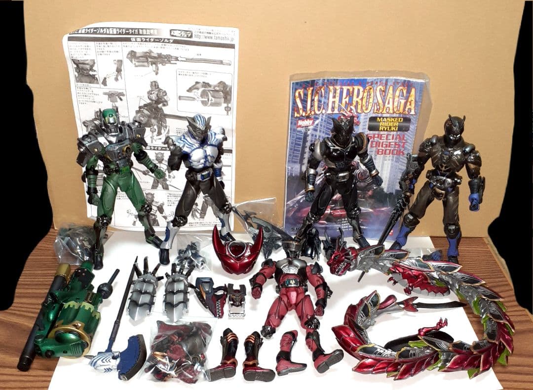 SIC 『仮面ライダー・龍騎』5体セット(ジャック)