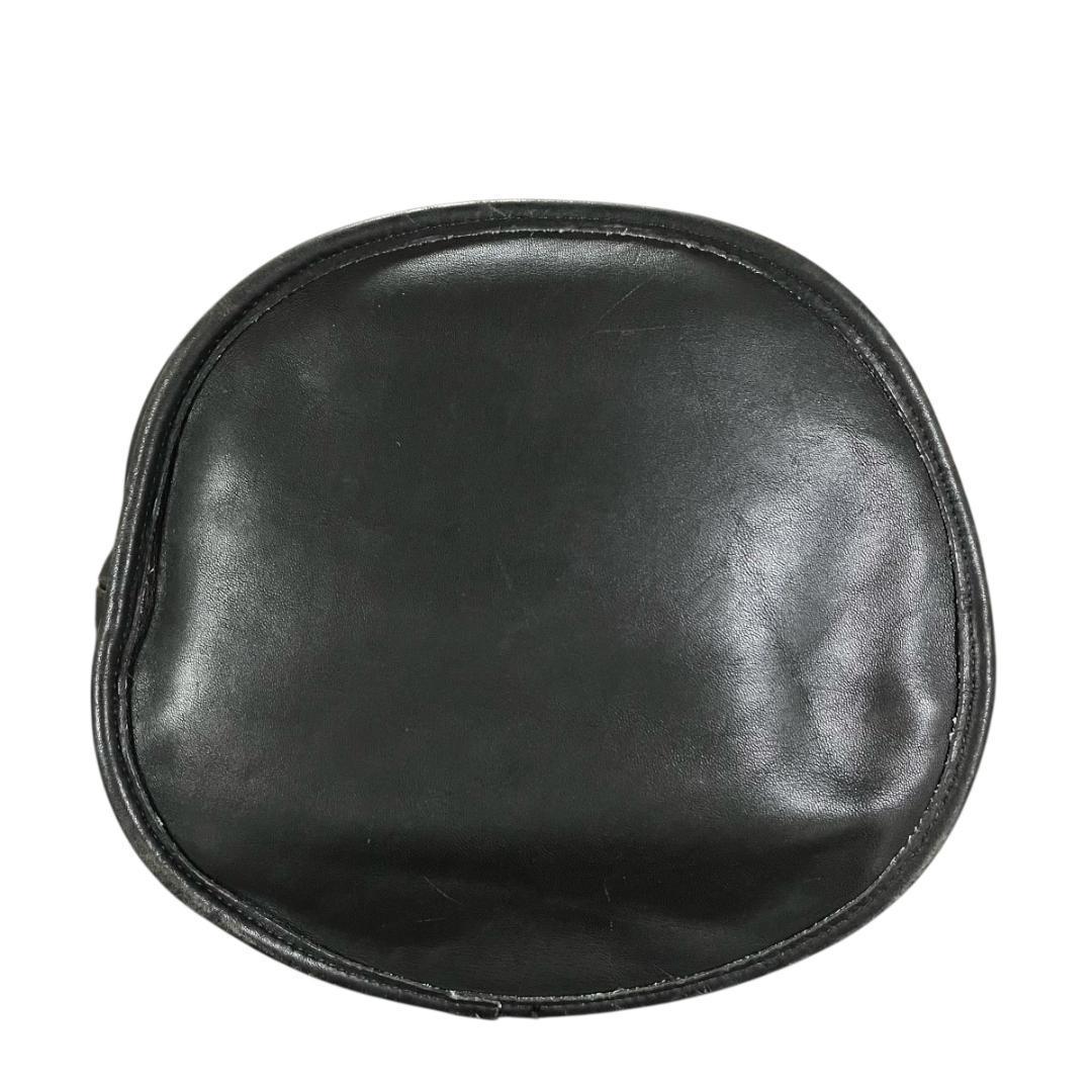 オールドコーチ グラブタンレザー バケツ型 大容量 ショルダーバッグ 黒