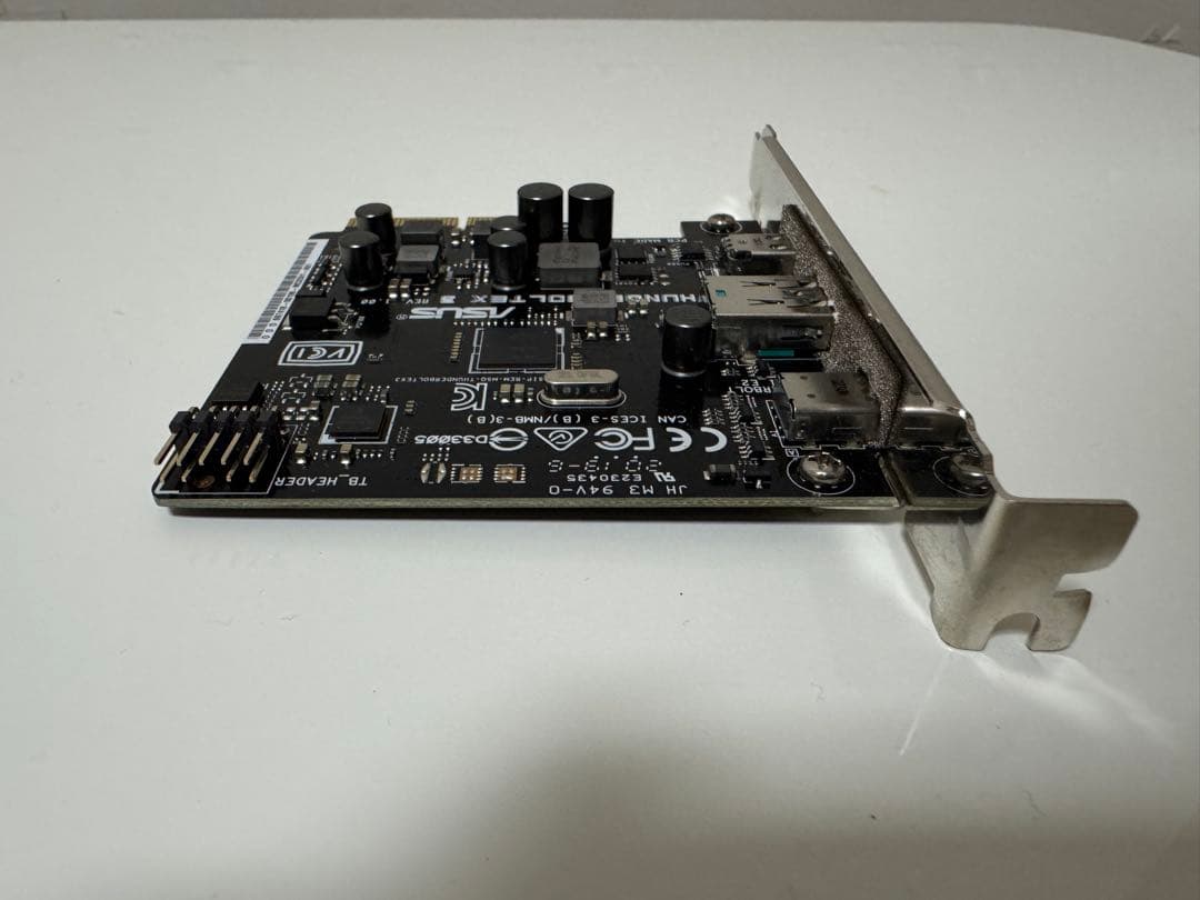 ASUS AsRock Thunderbolt PCIe 拡張カード