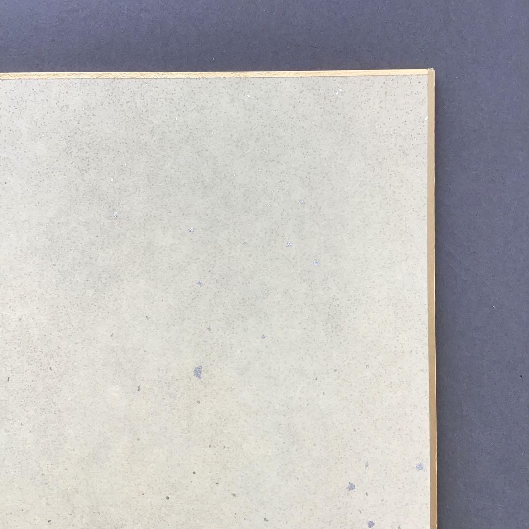 色紙　「平常心是道」　大徳寺黄梅院小林太玄　畳紙　配送用袋　S1035SS