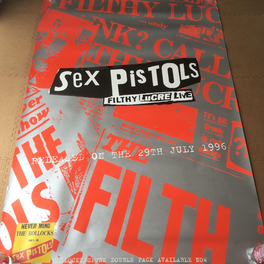 セックスピストルズ　巨大ポスター