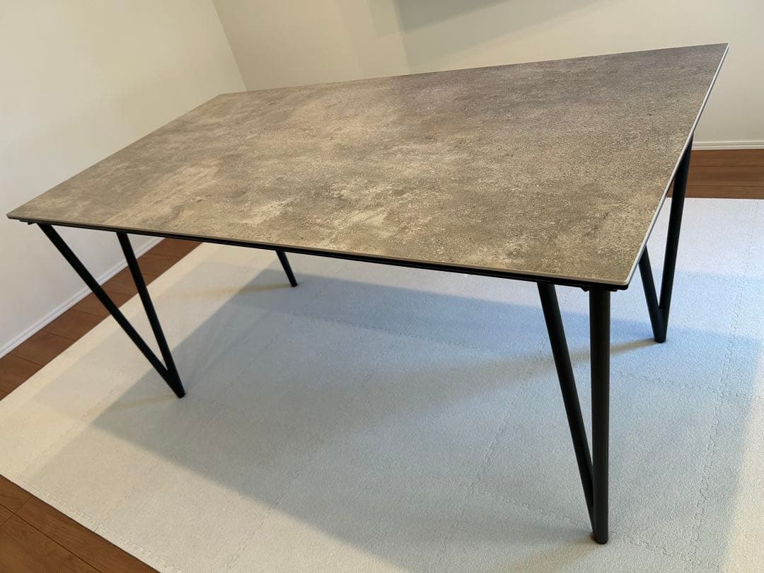 セラミックダイニングテーブル ニュートンⅡ 150SRT