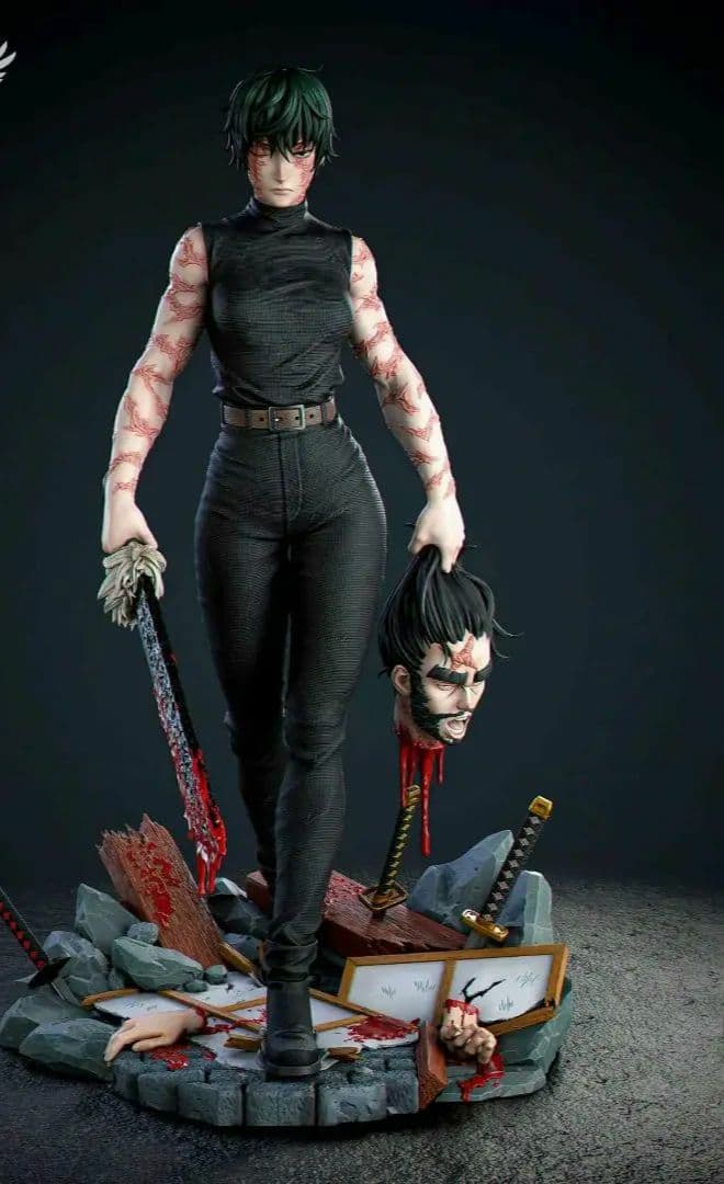 みどりページ 呪術廻戦 禪院・真希フィギュア ガレージキット