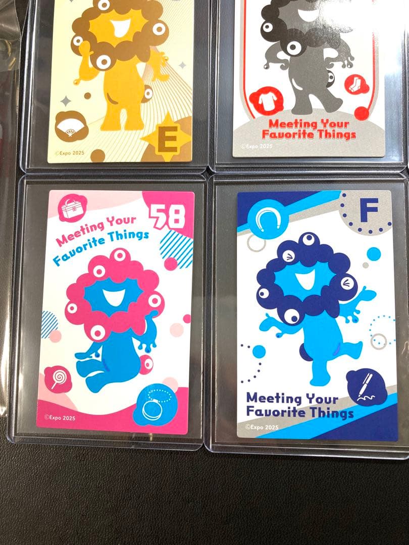 大阪・関西万博 ミャクミャク 非売品限定カード コンプリートセット+カードケース