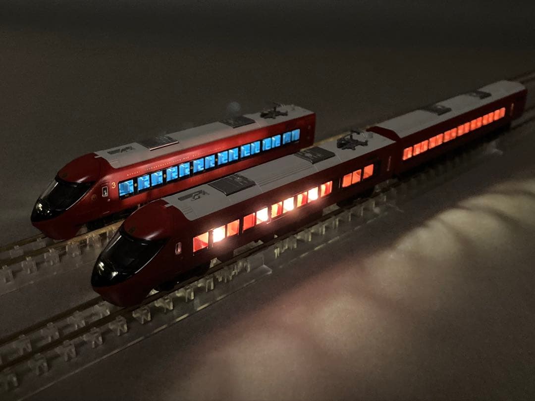 エラー対応済 室内灯付 富士山麓電気鉄道8500系 富士山ビュー特急 3両セット