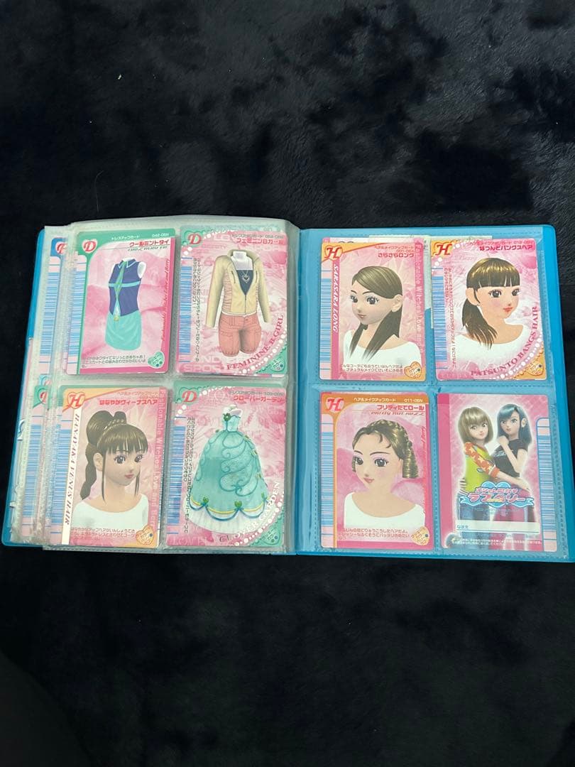 オシャレ魔女　ラブandベリー　カードコレクション　ファイルごと