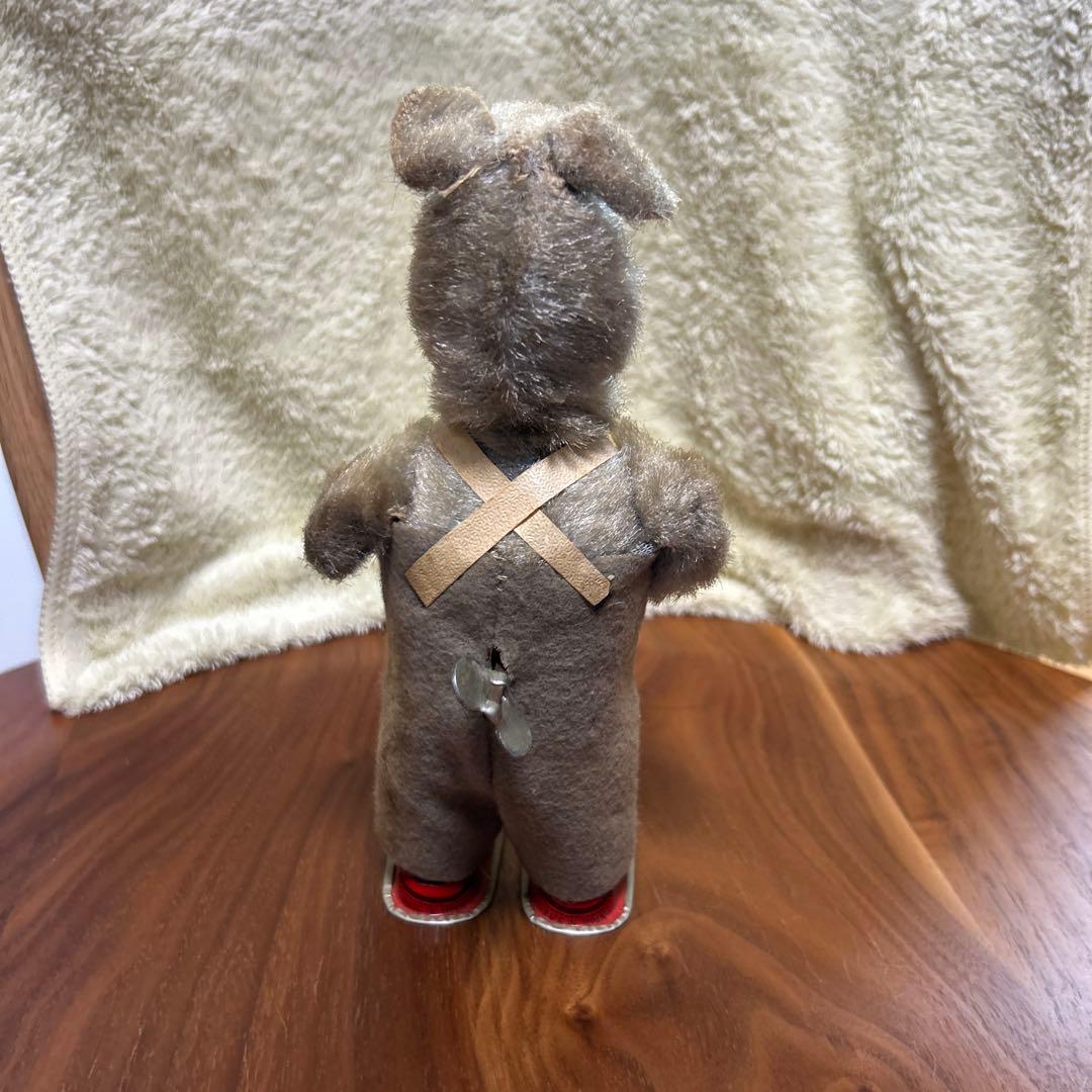 ウサギ型アンティーク人形　ブリキ　昭和　ヴィンテージ