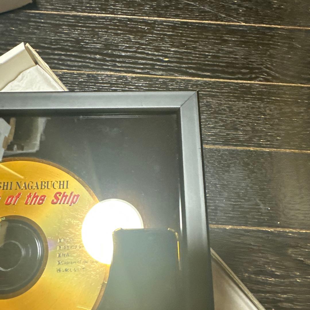 た*ん様 新品未使用　長渕剛　ゴールドディスク　当時品　公式グッズ