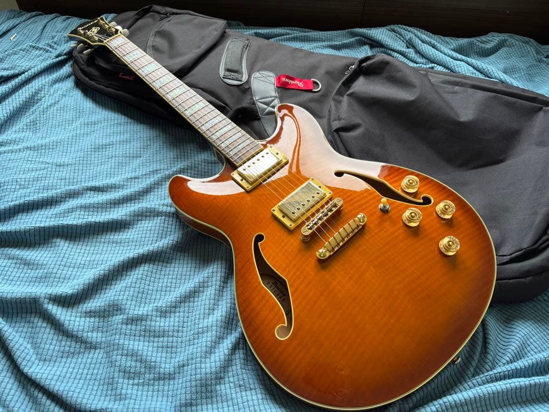 Ibanez AS93 FM （※リアピックアップ難あり！）